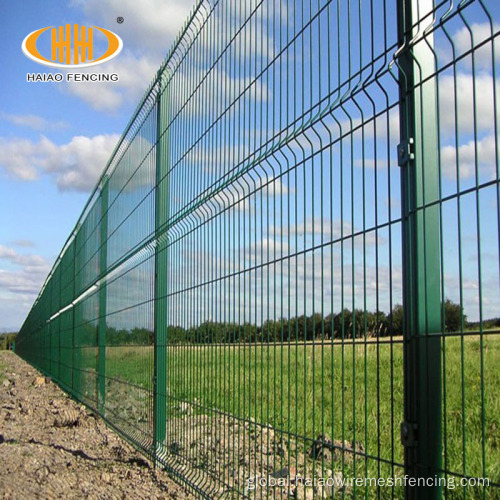 3D Mesh Fence PVC Coated 3D Curved Welded Wire Mesh Fence Supplier